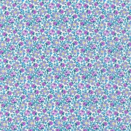 Robert Kaufman Roses Pansy 1930s Basics quilting fabric