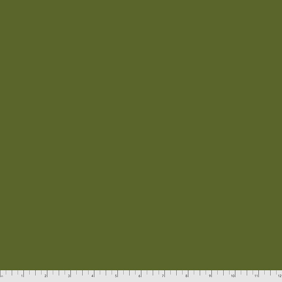 Tula Pink Holiday Homies flannel fabric in Pinefresh green by FreeSpirit