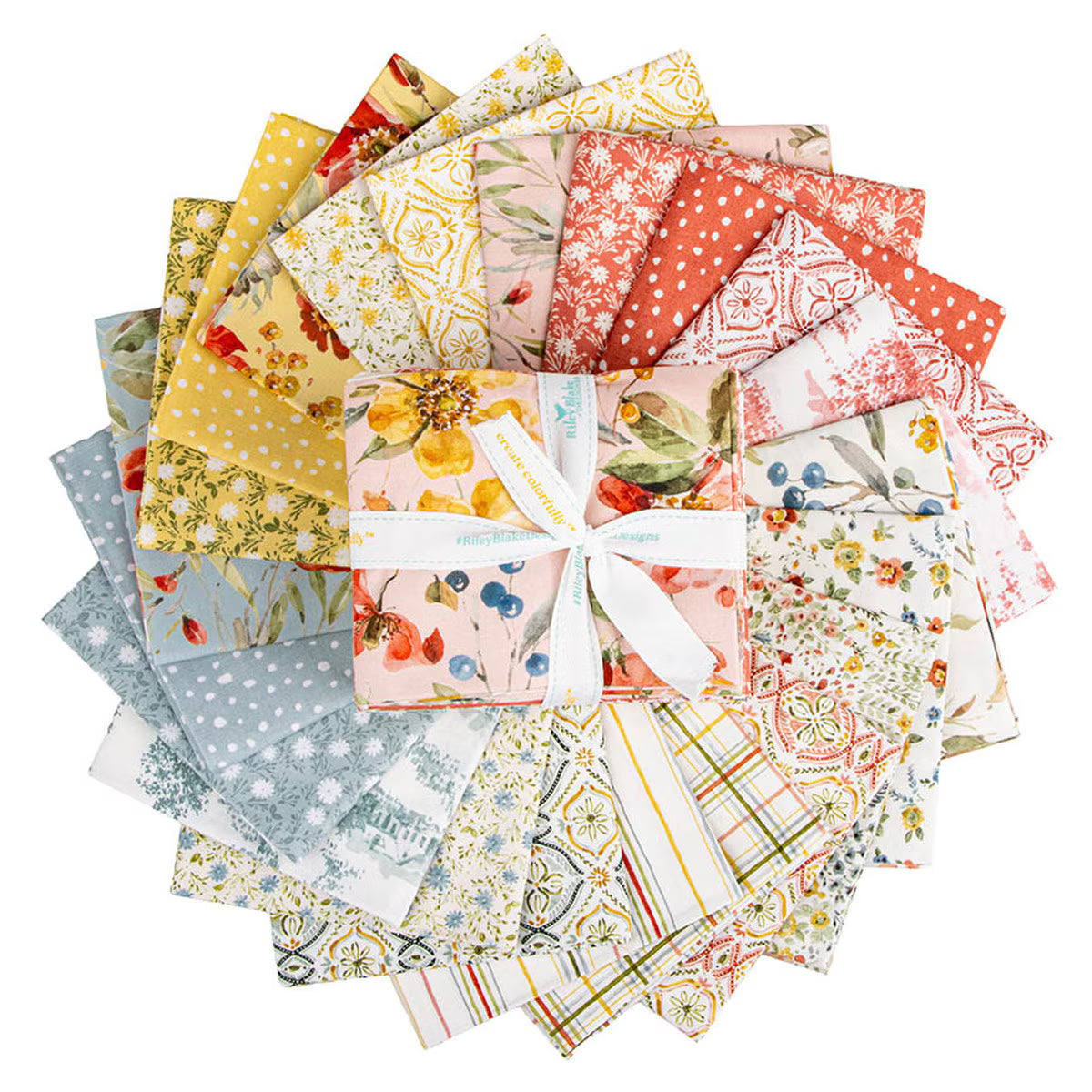 Blissful Moments Fat Quarter Bundle - 22 Pieces