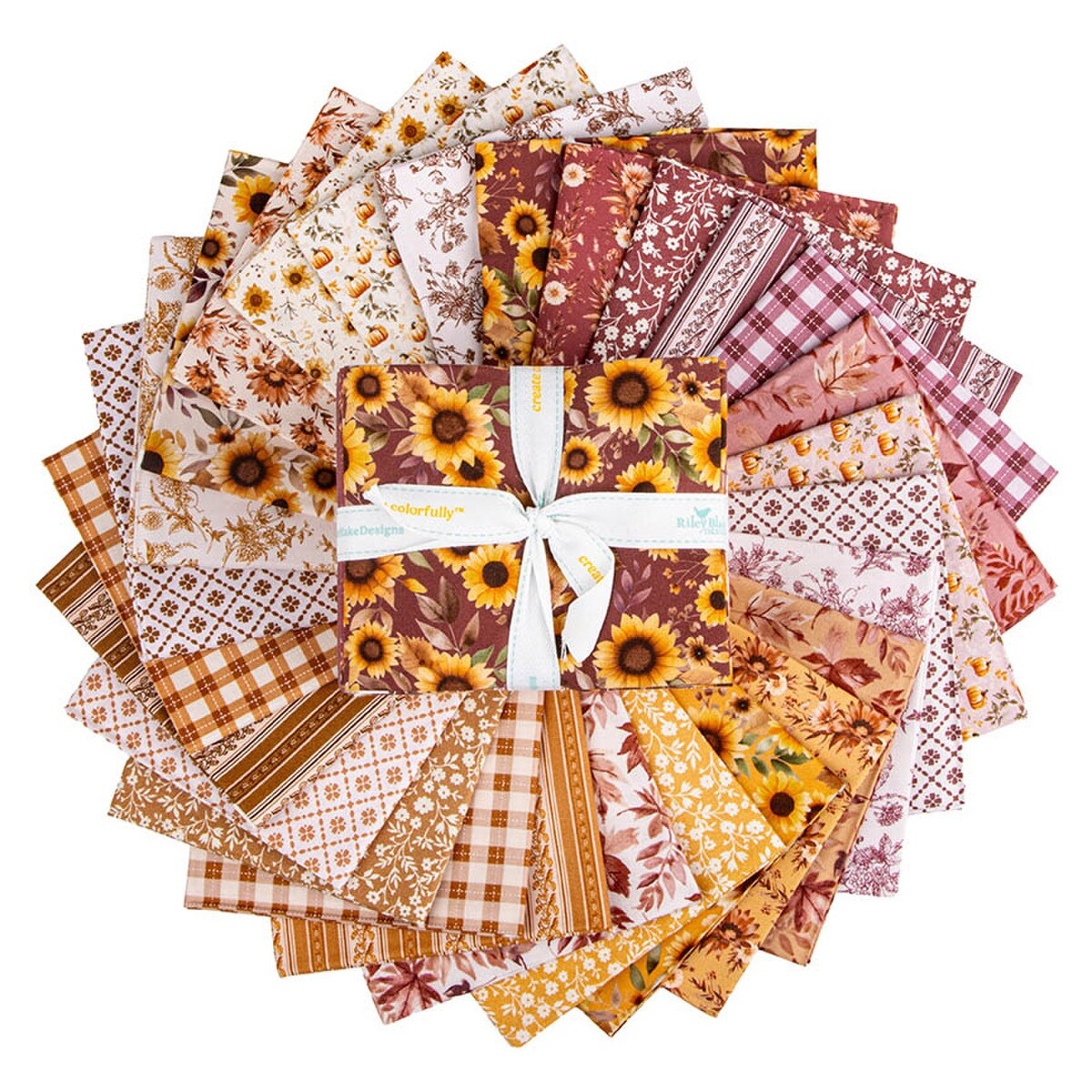 Harvest on the Prairie Fat Quarter Bundle - 27 Pieces