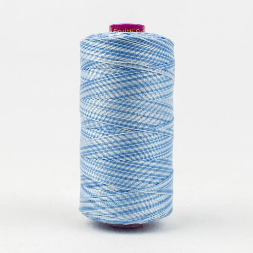 FT21 - Fruitti™ 12wt Egyptian Cotton Sky Blue Thread WonderFil USA