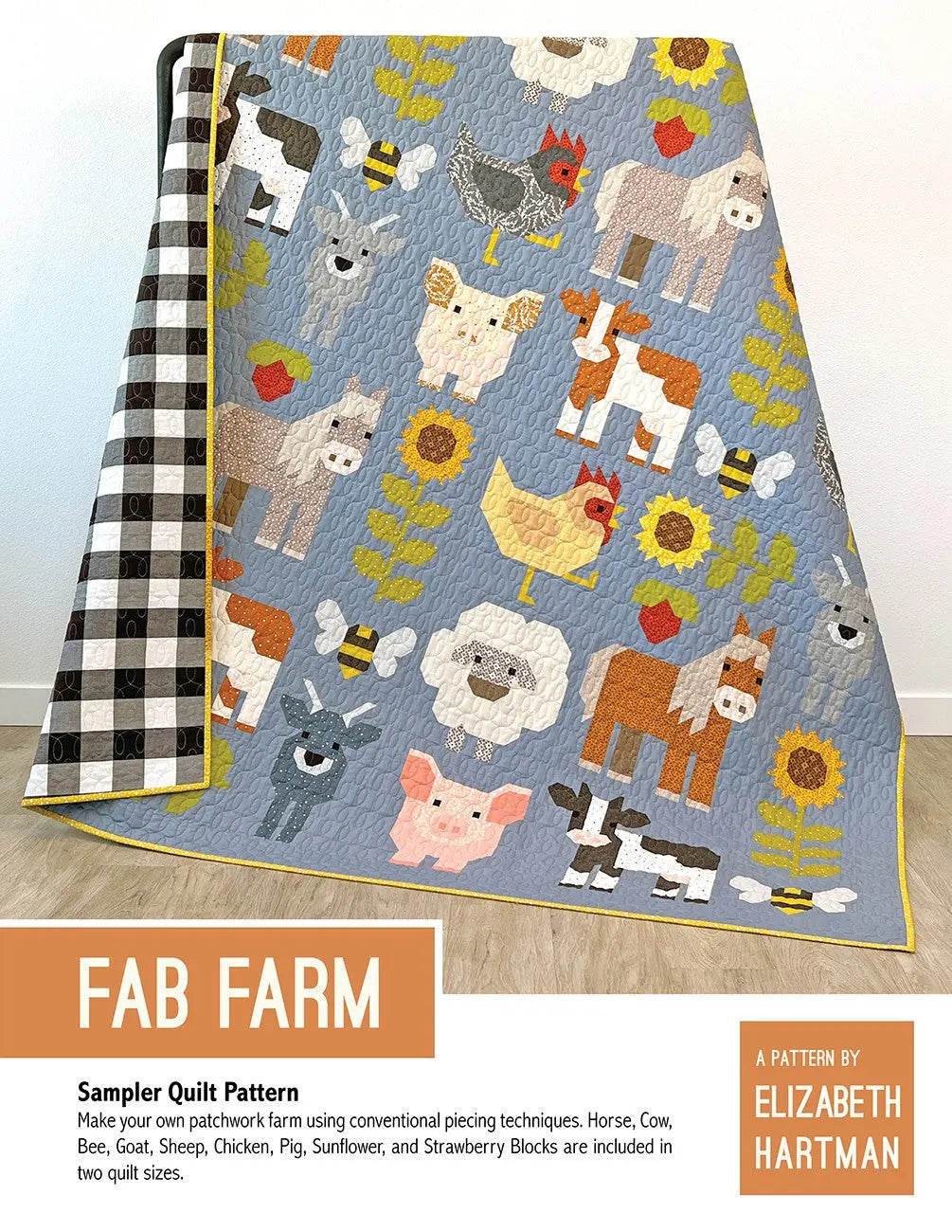 Fab Farm Quilt Pattern - Linda's Electric Quilters