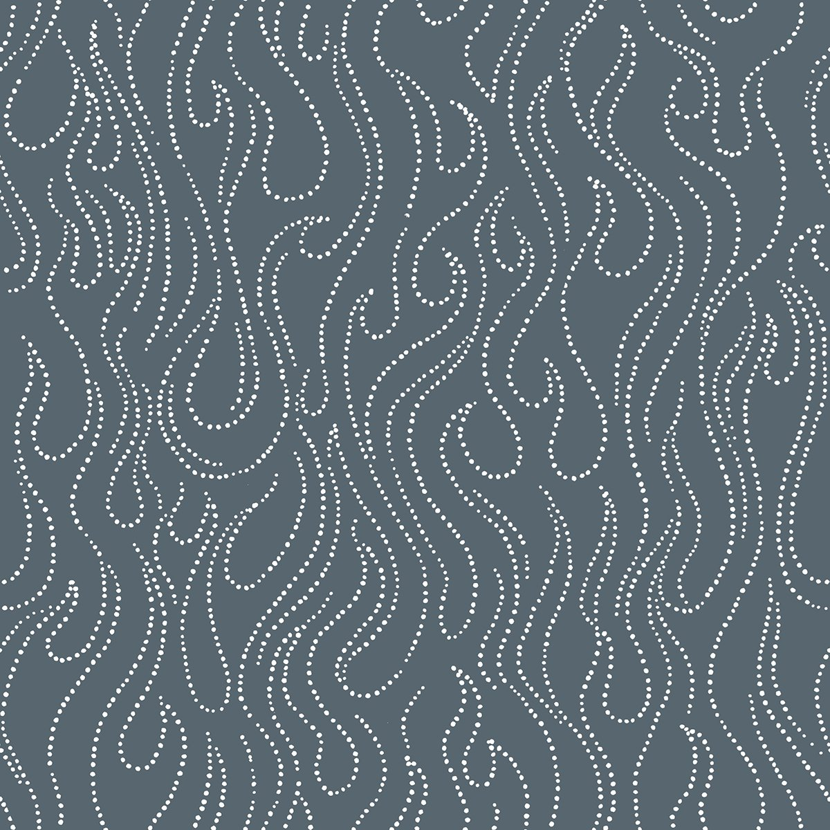Teddy And the Bears Ghostly Grey Cotton 44"/45" Fabric Per Yard