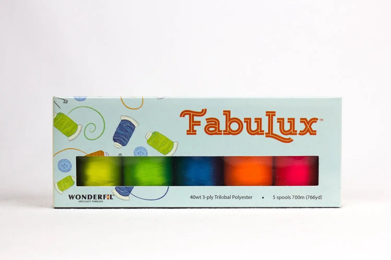 FabuLux™ 40wt Trilobal Polyester Pack WonderFil USA