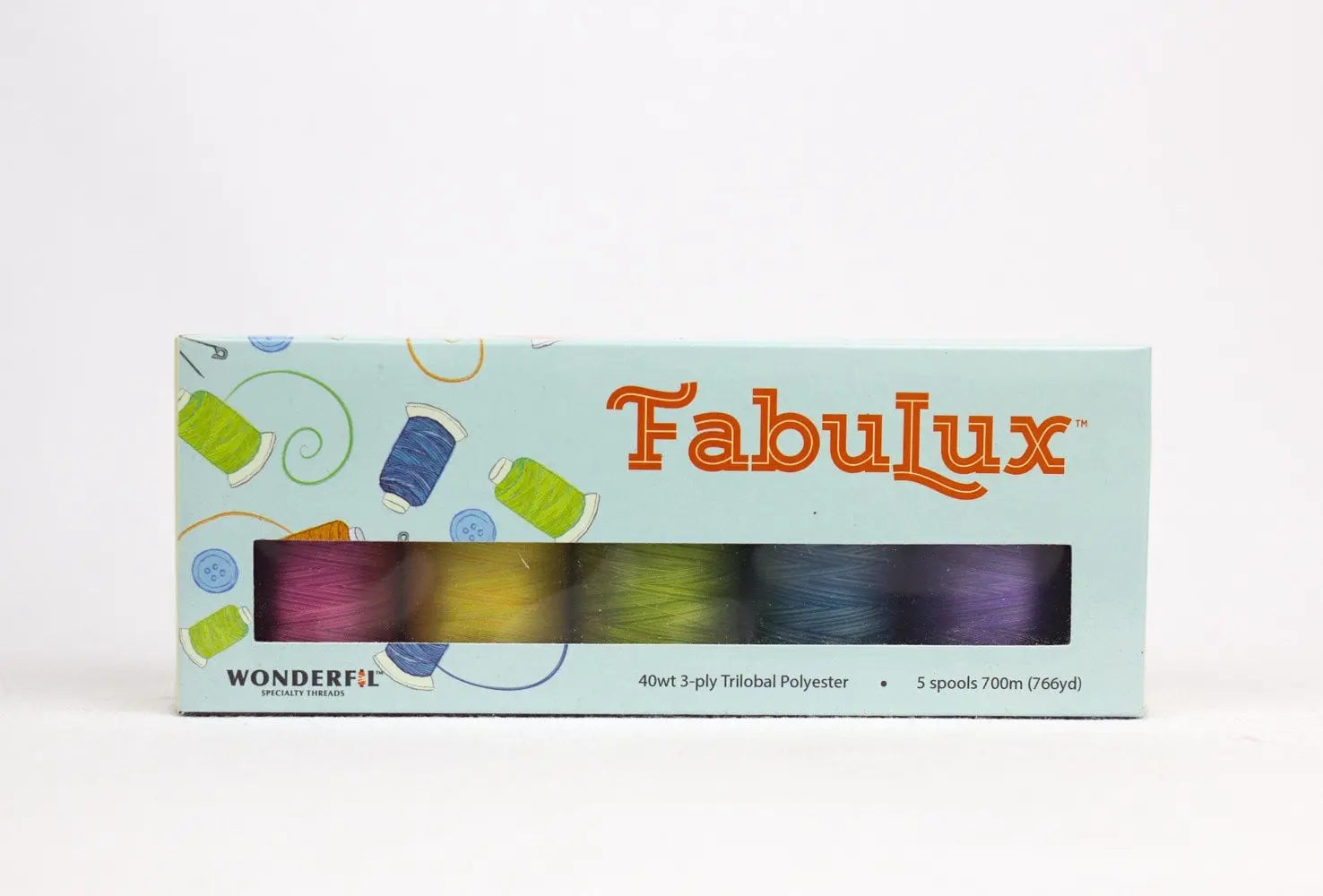 FabuLux™ 40wt Trilobal Polyester Pack WonderFil USA