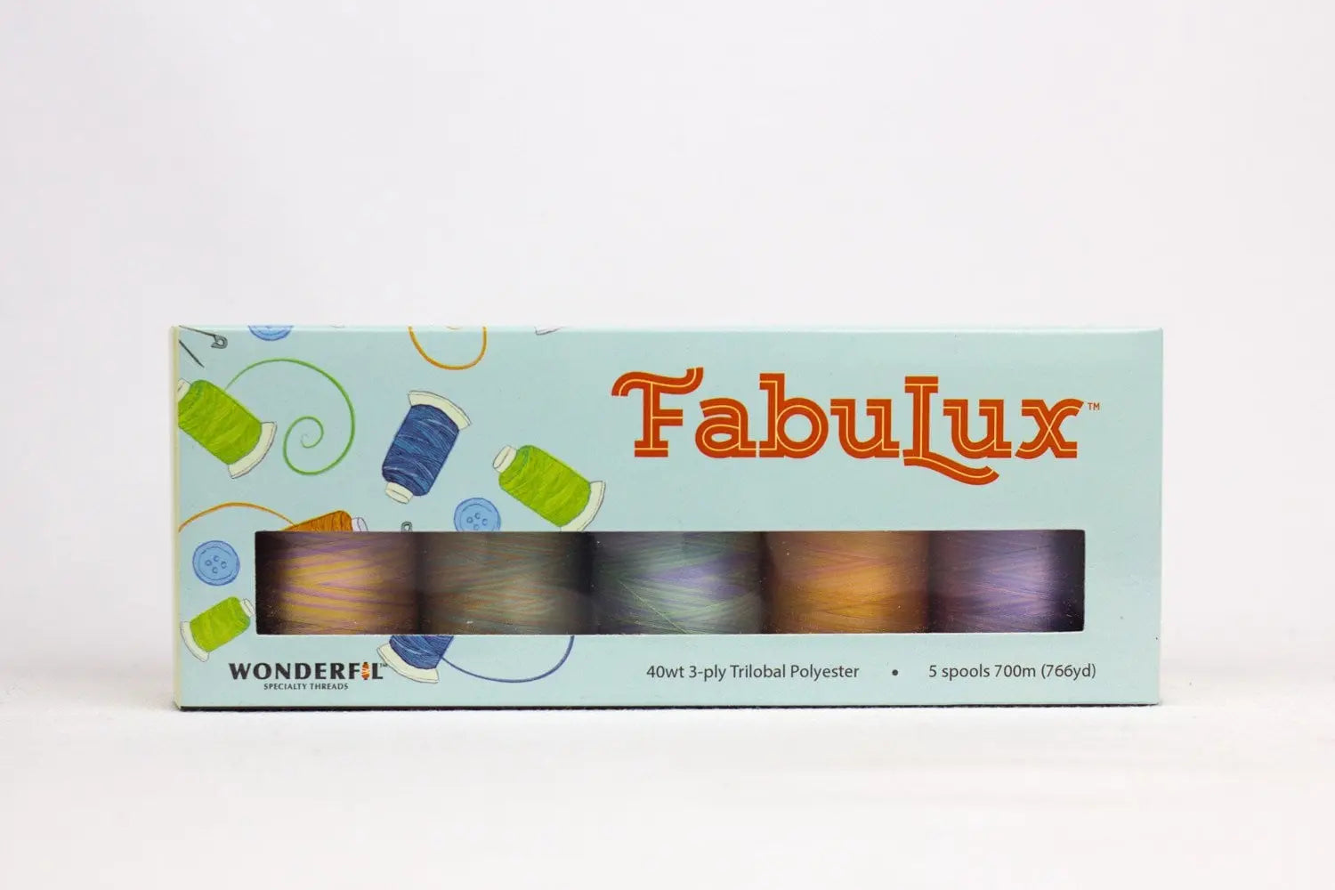 FabuLux™ 40wt Trilobal Polyester Pack WonderFil USA