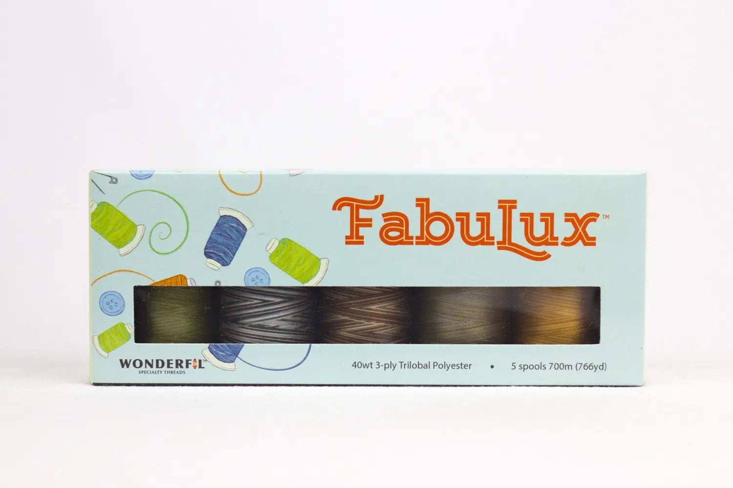 FabuLux™ 40wt Trilobal Polyester Pack WonderFil USA