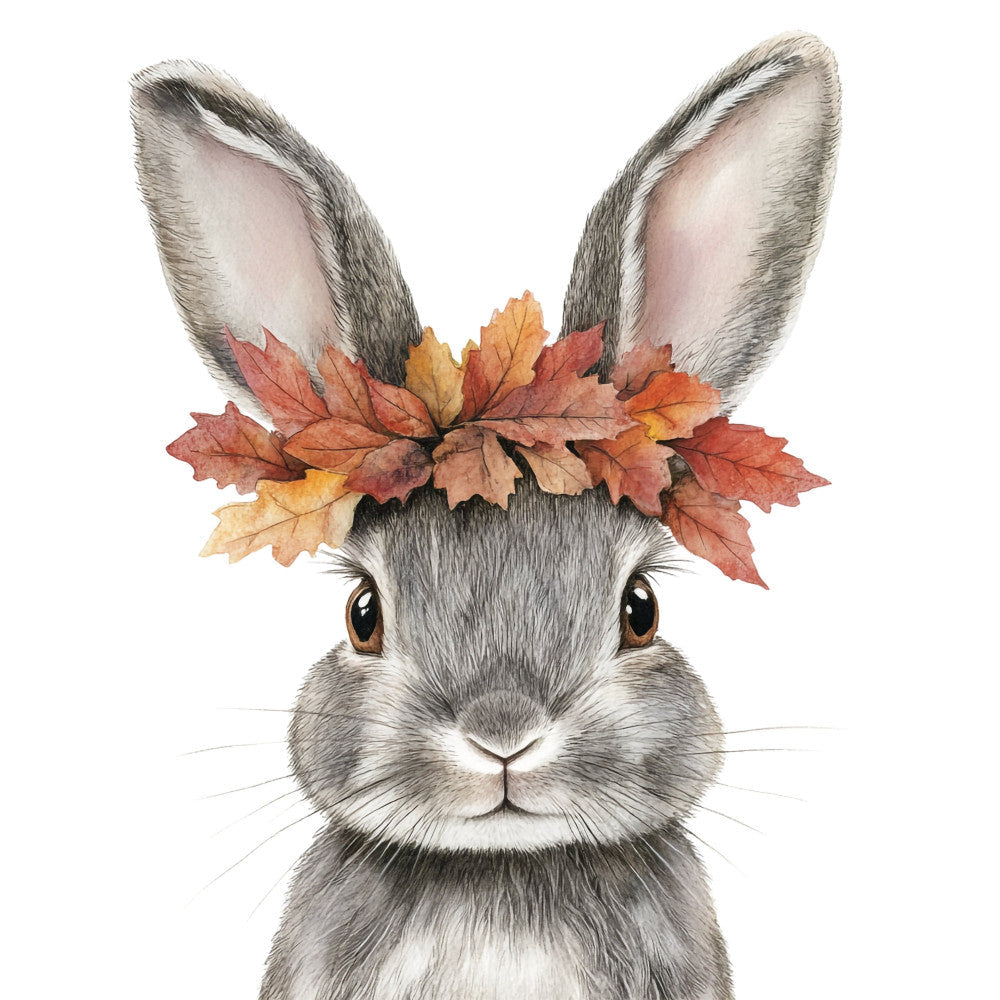 Fall Animal Portrait Fabric Panel 12