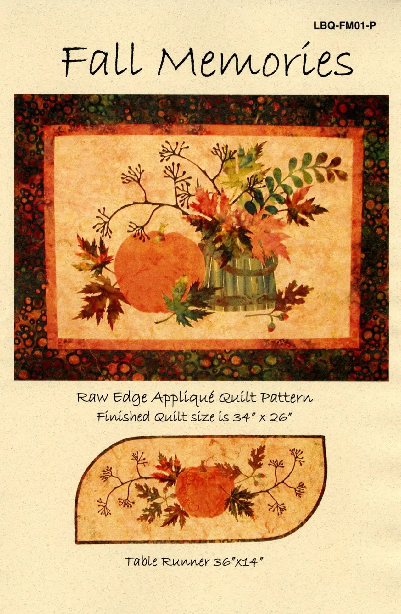 Fall Memories Quilt & Table Runner - Linda's Electric Quilters