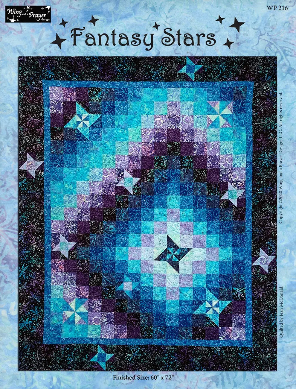 Fantasy Stars - Linda's Electric Quilters