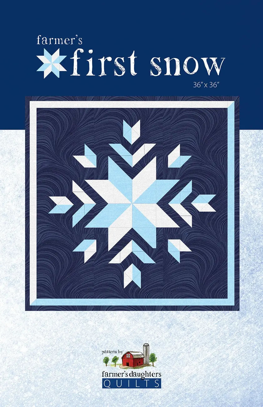 Farmer's First Snow - Linda's Electric Quilters