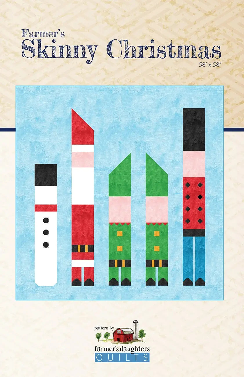 Farmer's Skinny Christmas - Linda's Electric Quilters