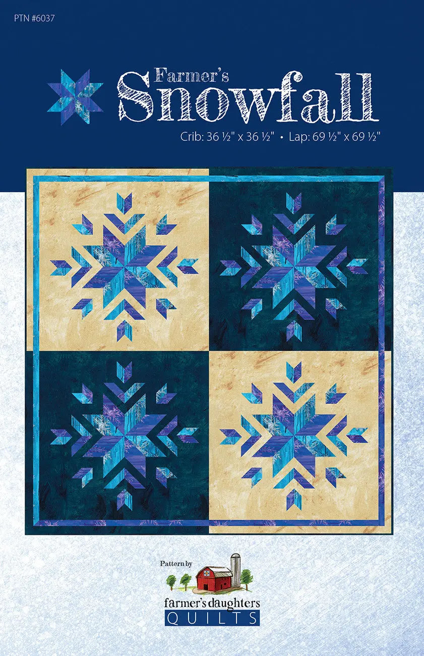 Farmer's Snowfall - Linda's Electric Quilters
