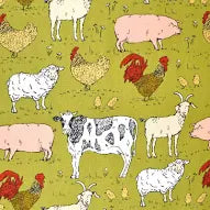 Farmstead Meadow quilting fabric by Moda