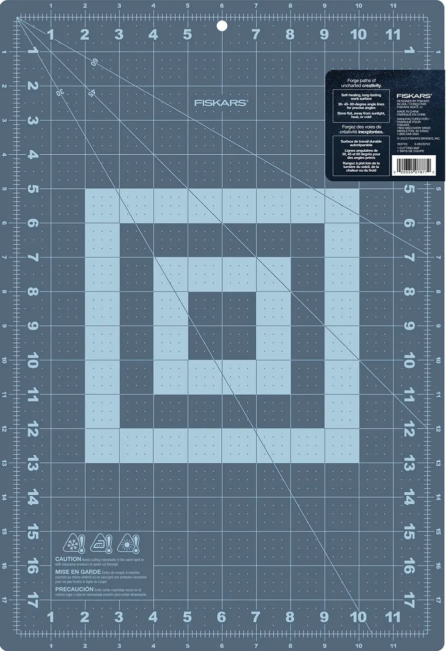 Fashion Cutting Mat 12in x 18in Assorted Colors - Linda's Electric Quilters