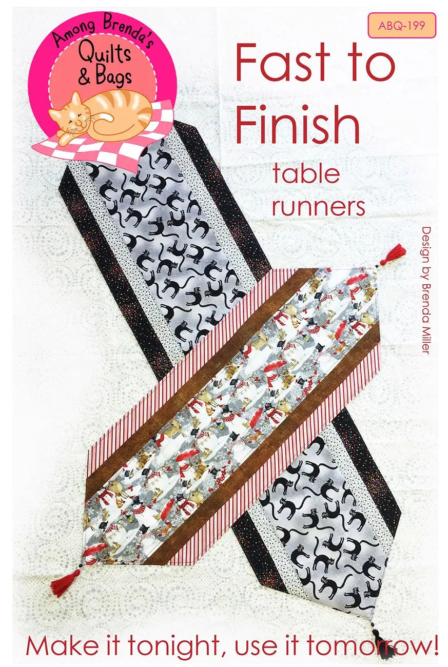 Fast To Finish Table Runners - Linda's Electric Quilters