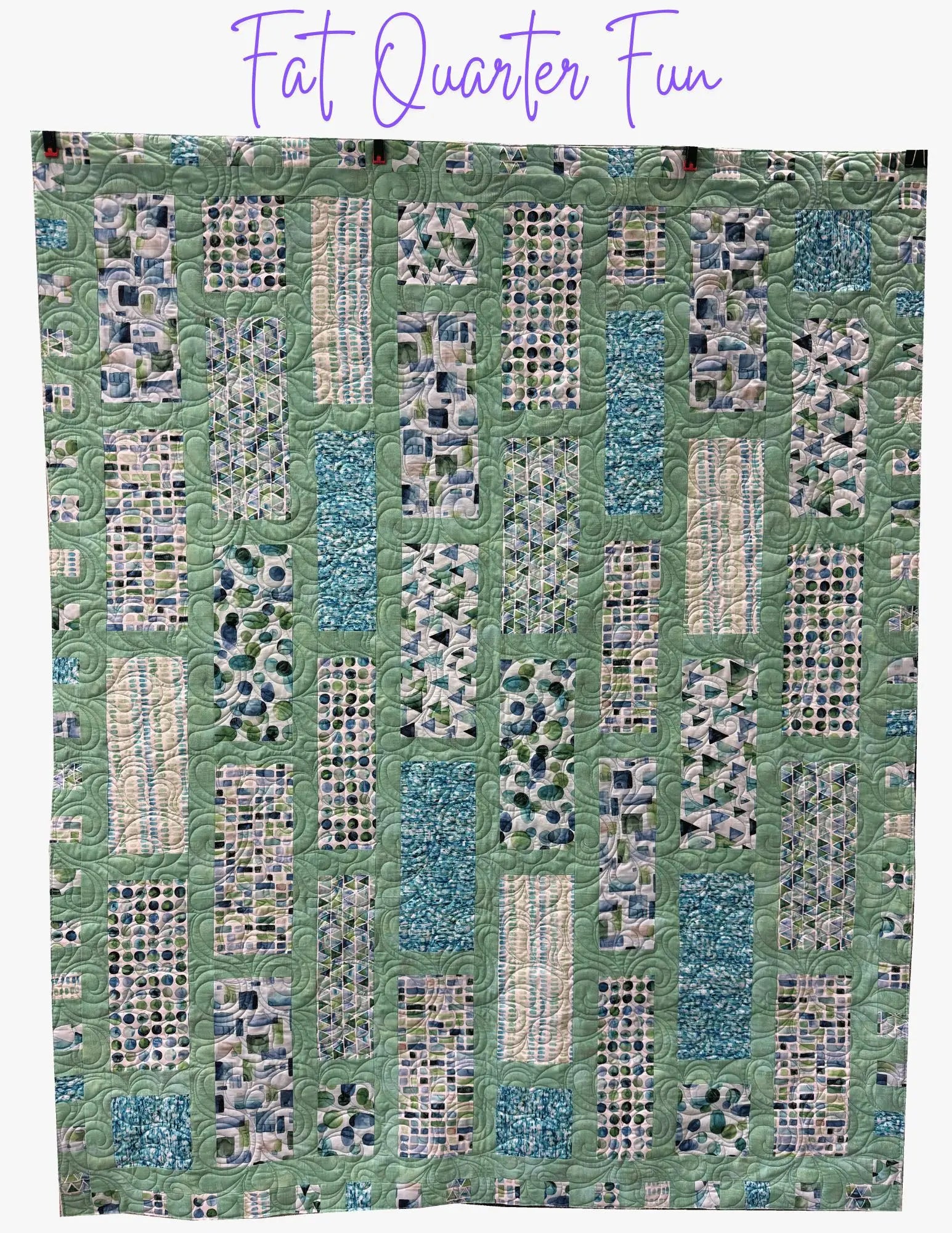 Fat Quarter Fun Quilt Pattern - Linda's Electric Quilters