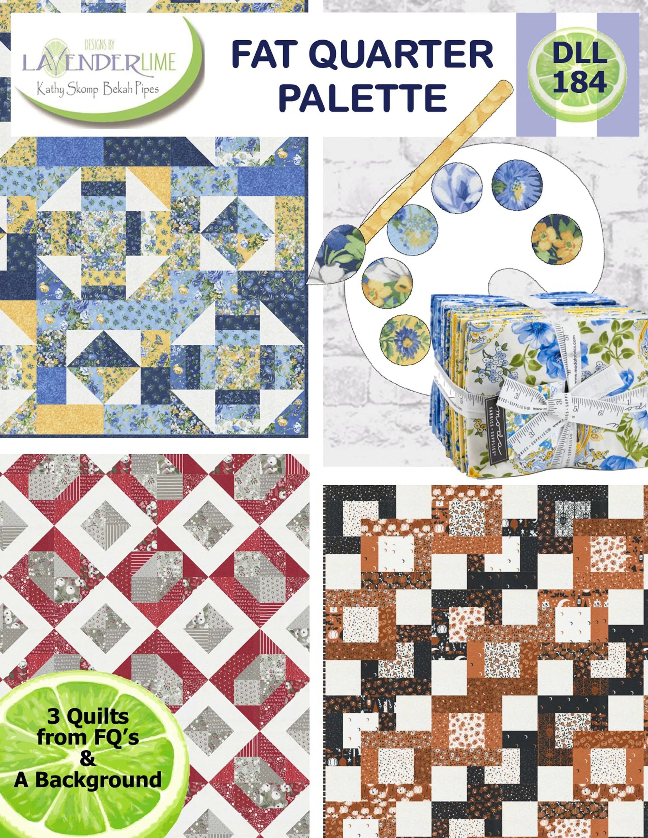Fat Quarter Palette - Linda's Electric Quilters