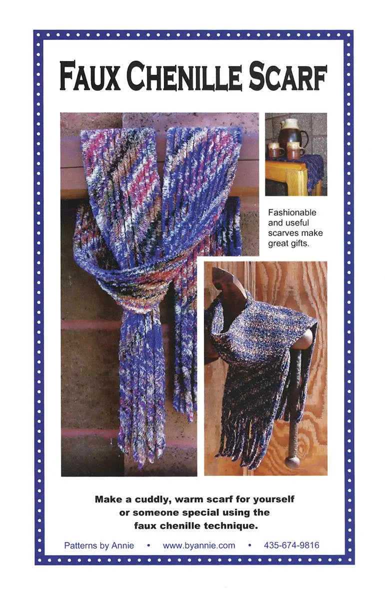 Faux Chenille Scarf - Linda's Electric Quilters