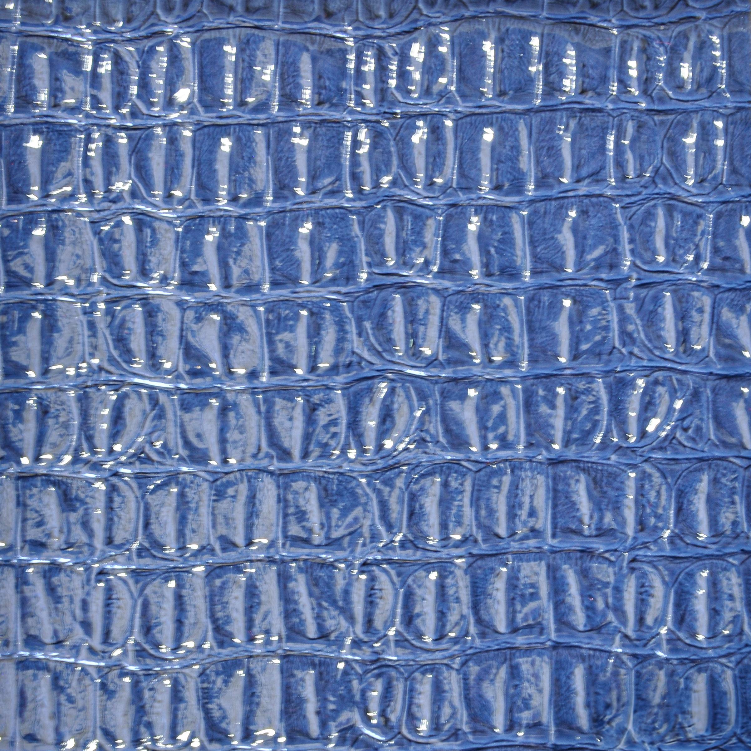 Faux Crocodile Vinyl Fabric, 17 in. X 36 in. Embossed Vegan Leather for DIY Crafts, Home Decor
