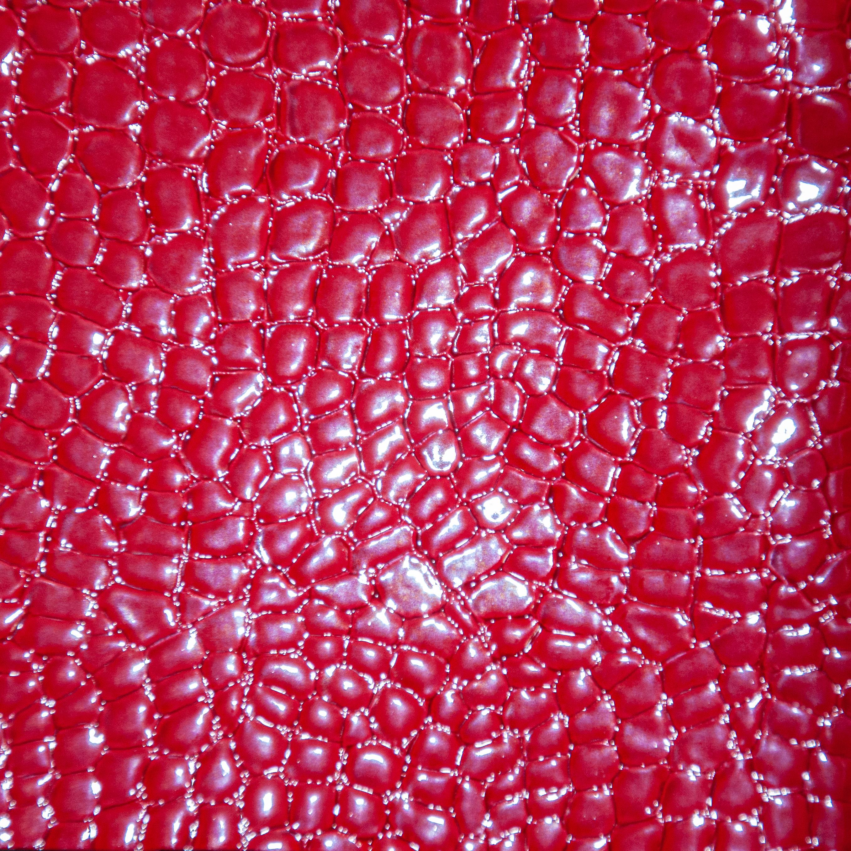 Faux Crocodile Vinyl Fabric, 17 in. X 36 in. Embossed Vegan Leather for DIY Crafts, Home Decor