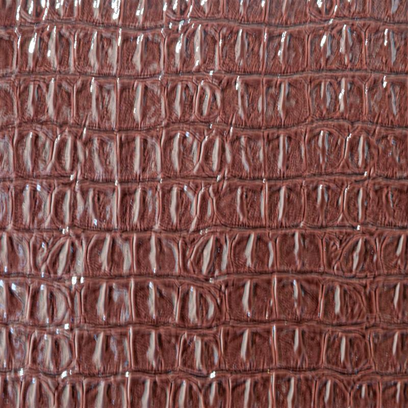 Faux Crocodile Vinyl Fabric, 17 in. X 36 in. Embossed Vegan Leather for DIY Crafts, Home Decor