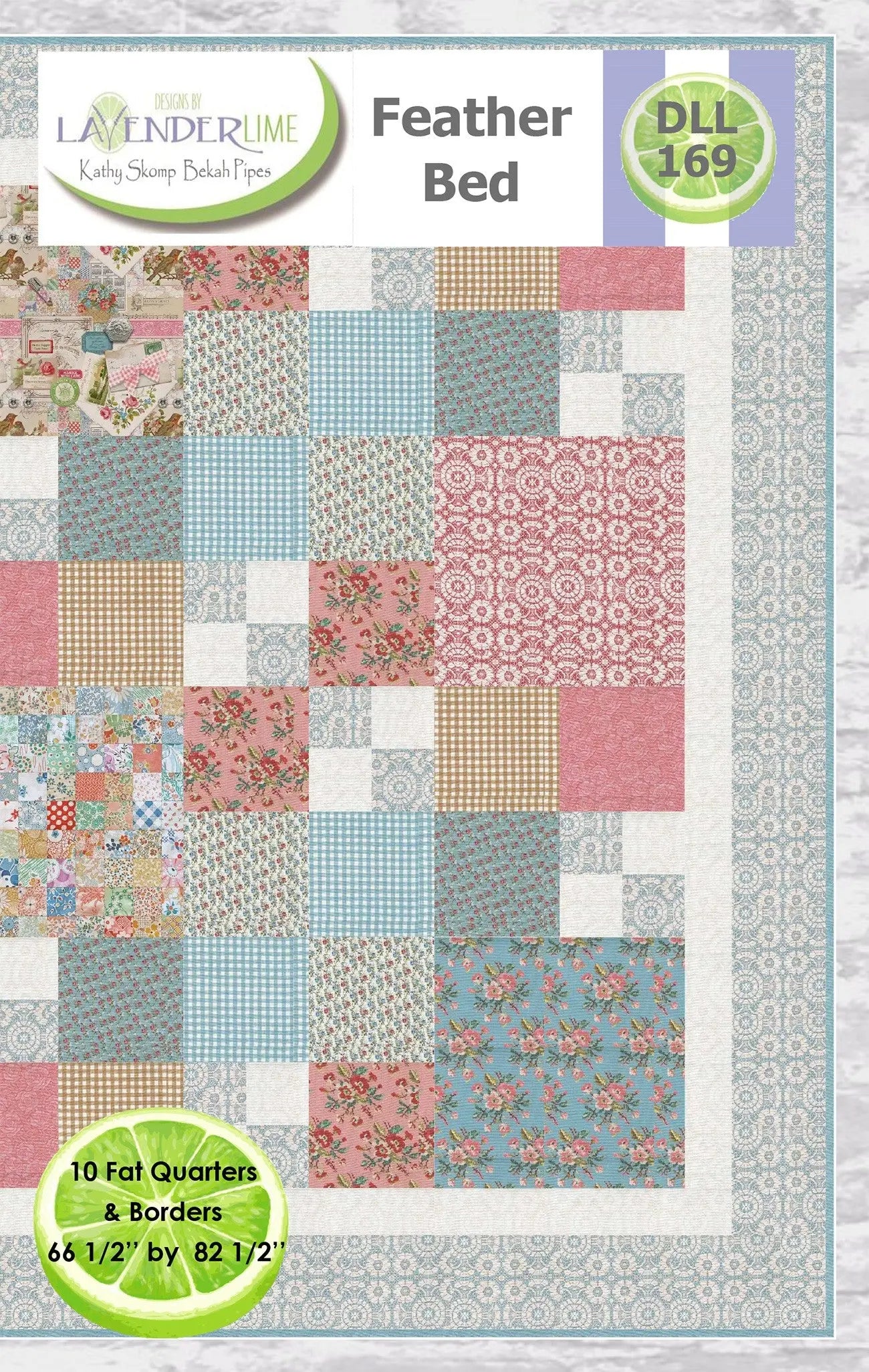 Feather Bed - Linda's Electric Quilters