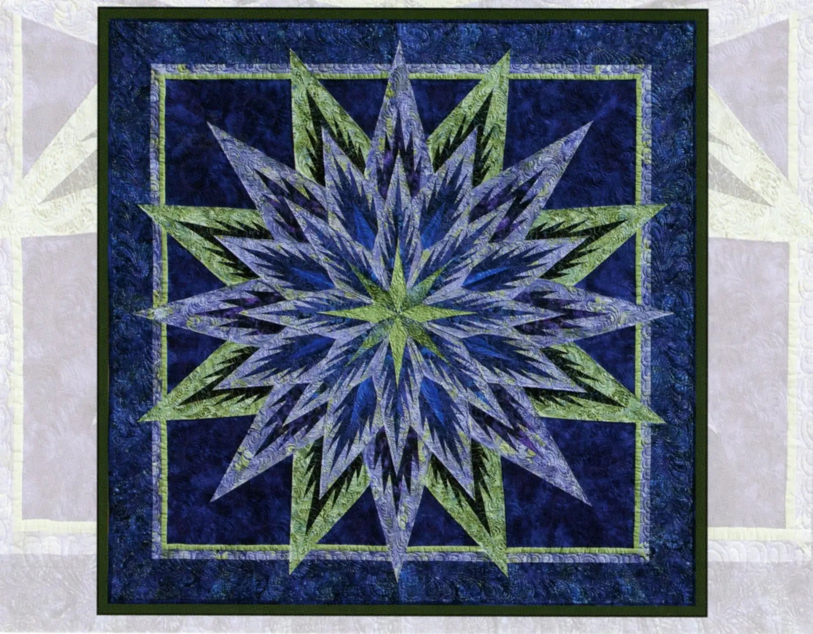 Feathered Star - Linda's Electric Quilters
