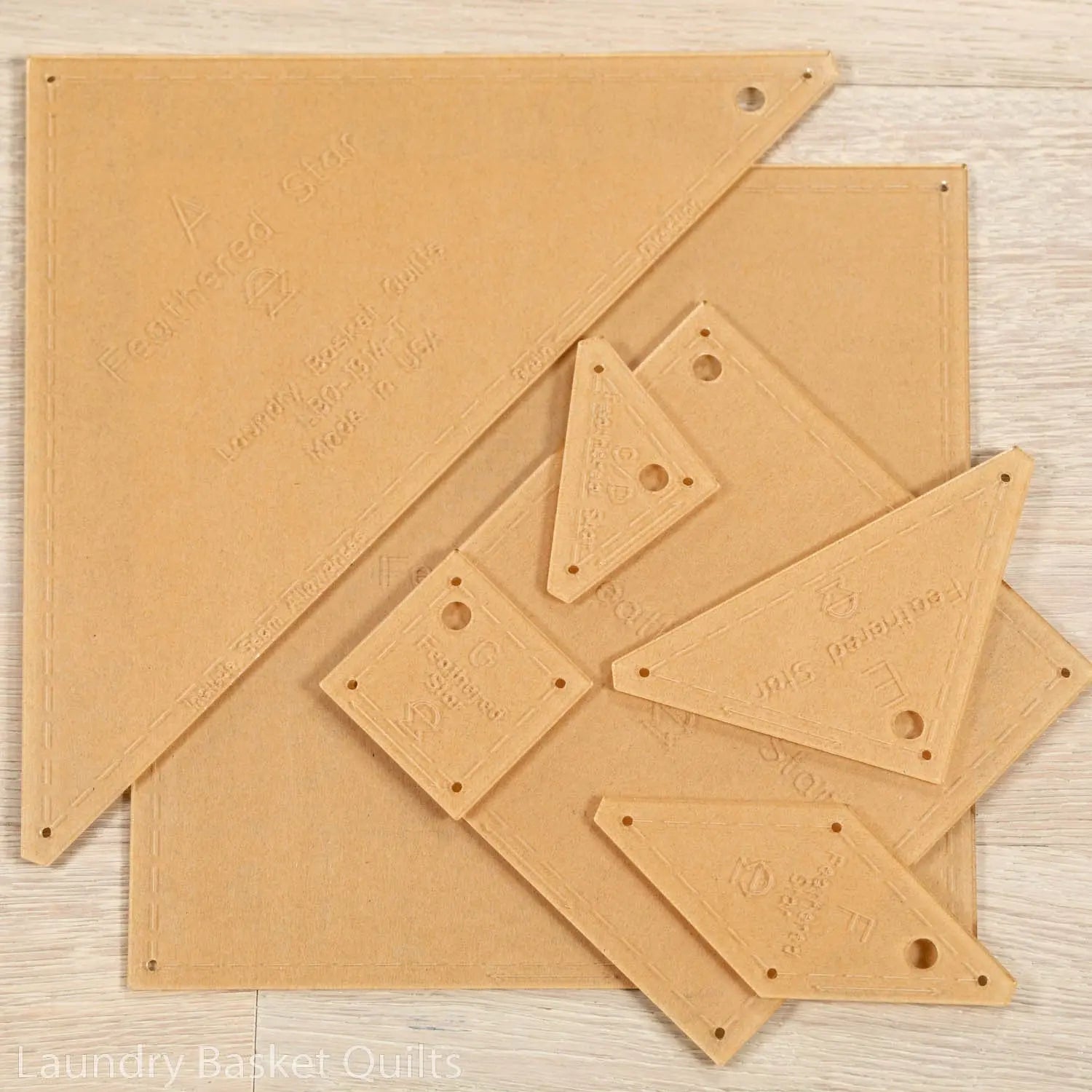 Feathered Star Templates - Linda's Electric Quilters