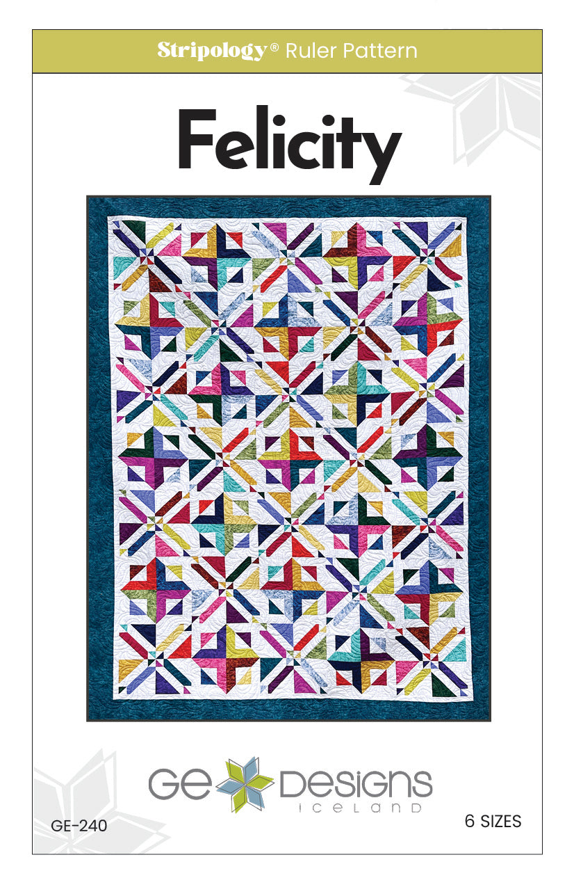 Felicity - 1/2 yard or Fat Quarter Pattern 240