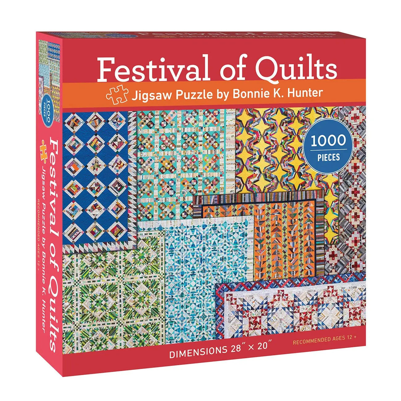 Festival Of Quilts Jigsaw Puzzle By Bonnie K Hunter - Linda's Electric Quilters