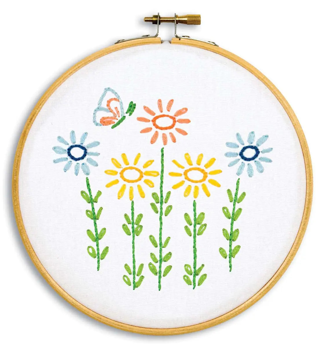 Field Of Flowers 6in Hoop Kit - Linda's Electric Quilters