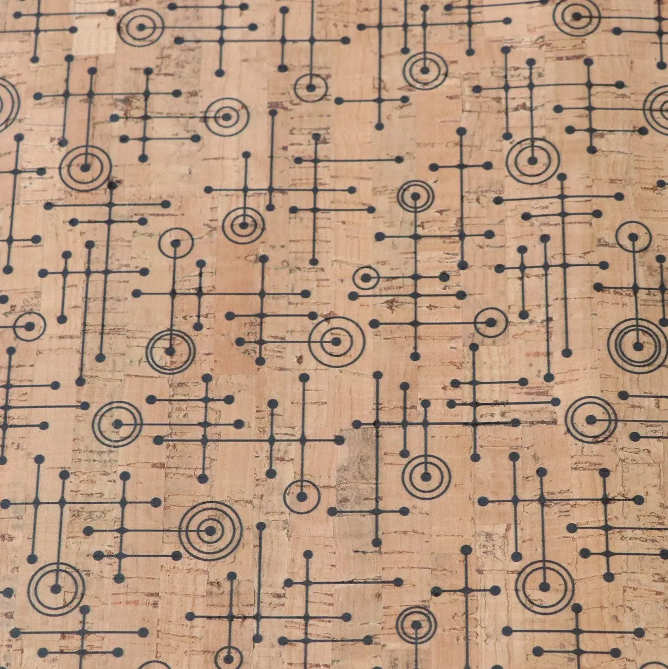 Fifties Abstract Pro Cork 1/2 yard - Linda's Electric Quilters