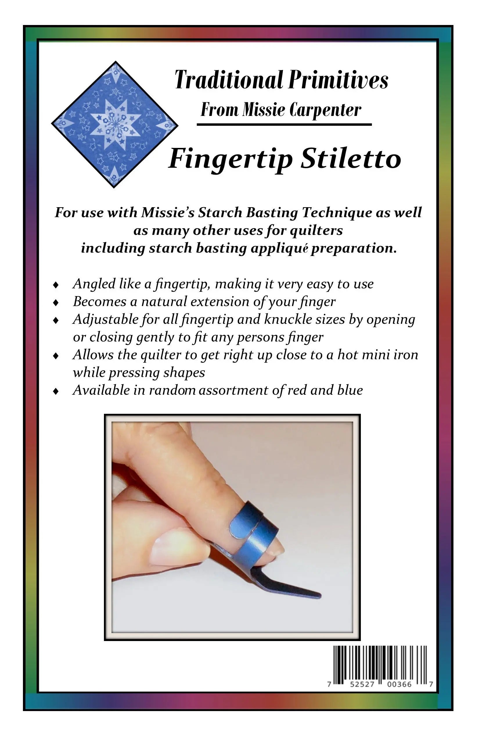 Fingertip Stiletto - Linda's Electric Quilters
