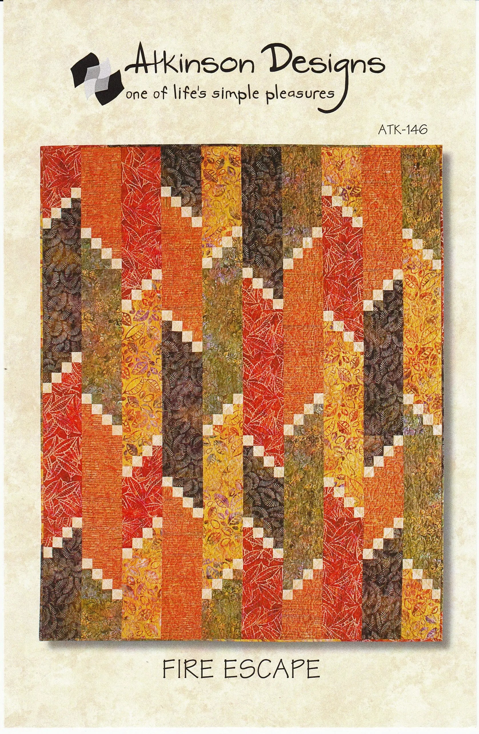 Fire Escape - Linda's Electric Quilters
