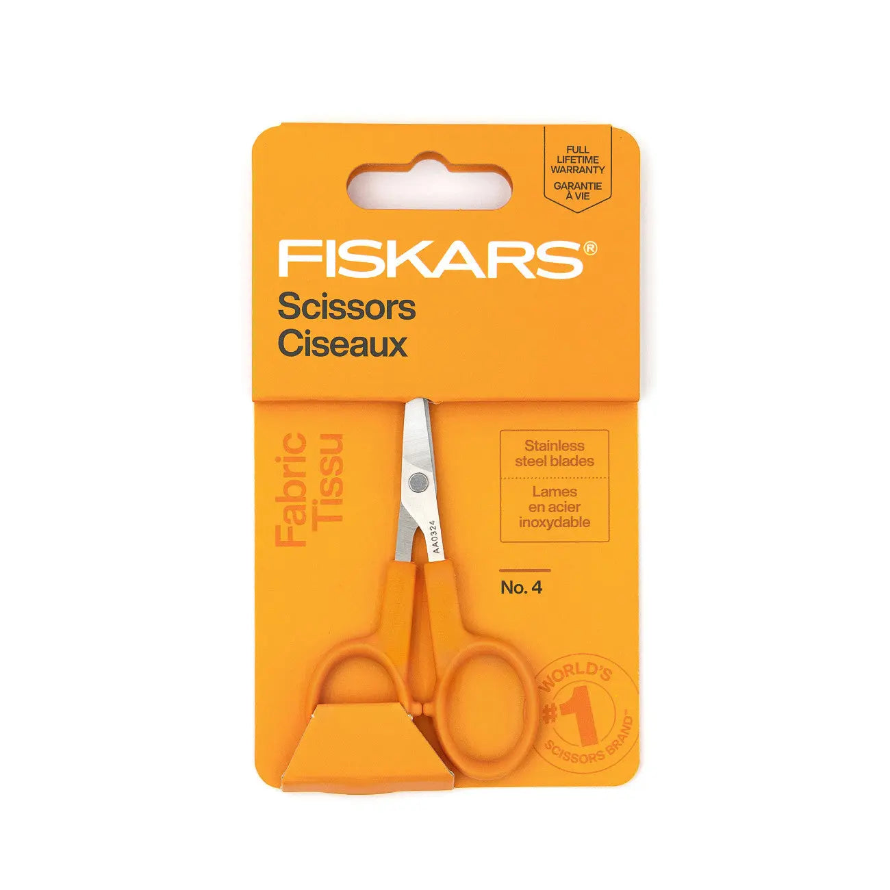 Fiskars Premier No 4 Straight Detail Scissors - Linda's Electric Quilters
