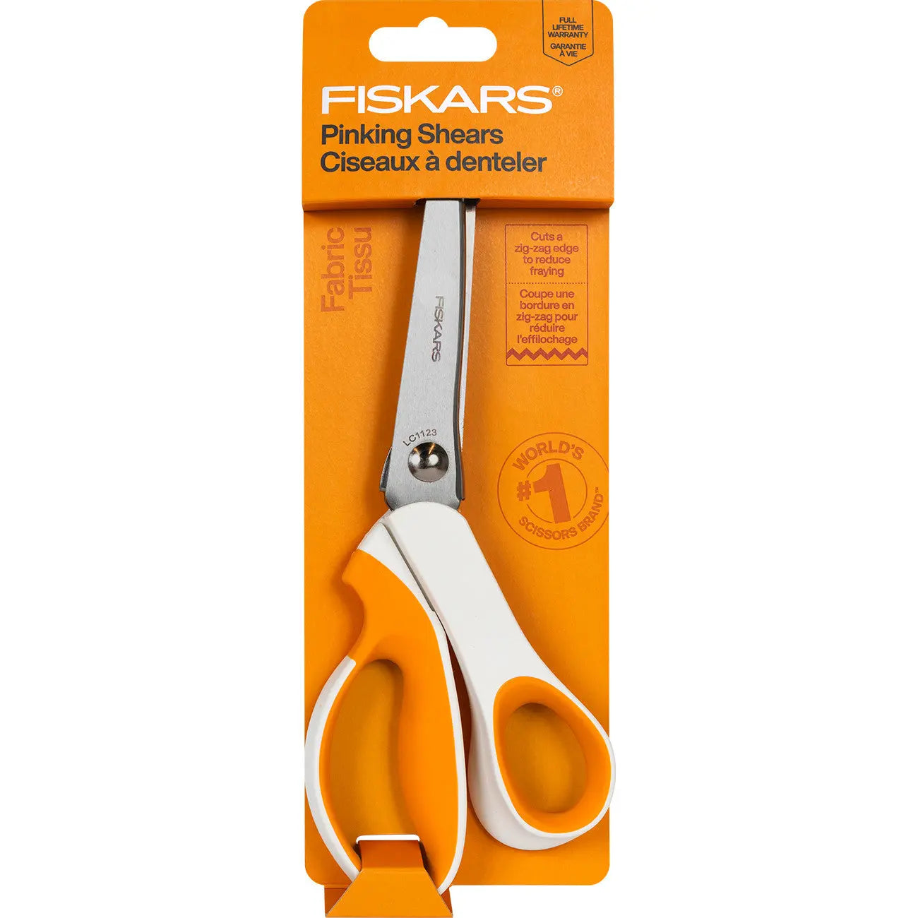 Fiskars Premier Softgrip Pinking Shears - Linda's Electric Quilters