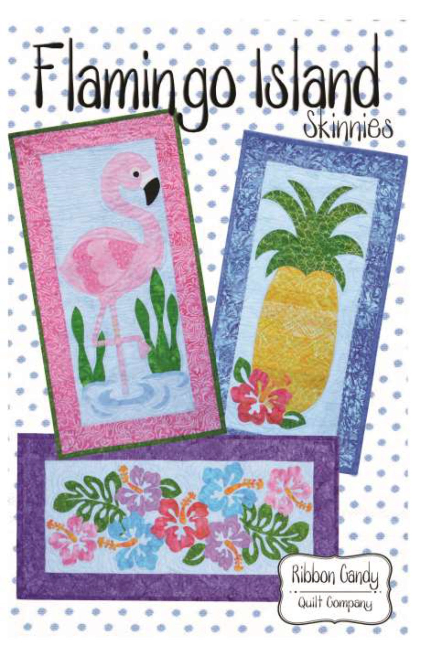 Flamingo Island Skinnies - Fusible Applique