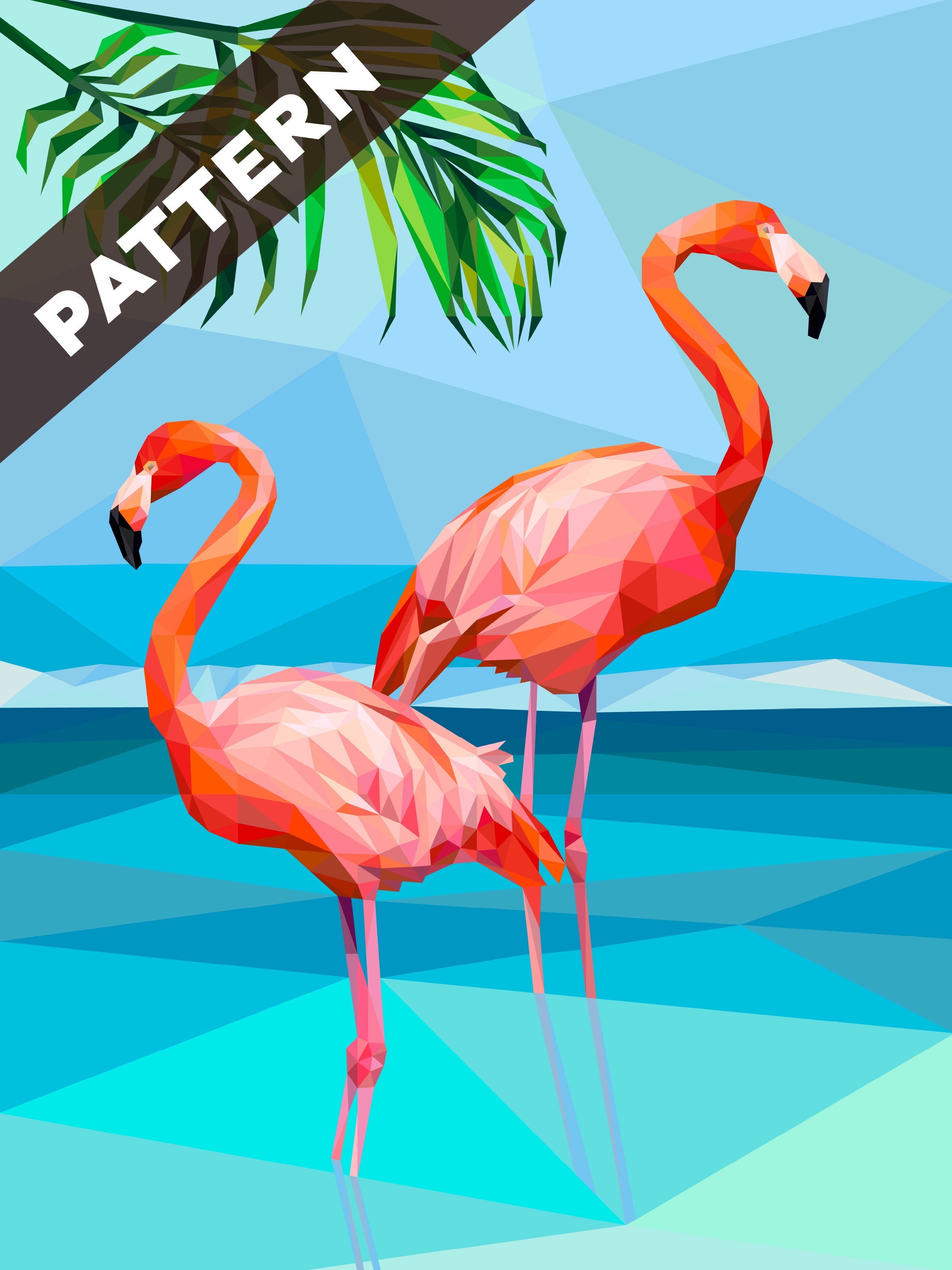 Legit Flamingo Pattern