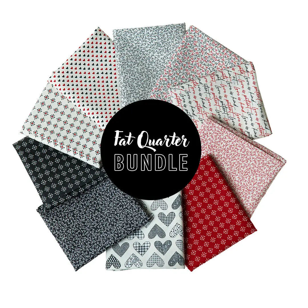Flirt Fat Quarter Bundle - Set of 10 Linda's Electric Quilters