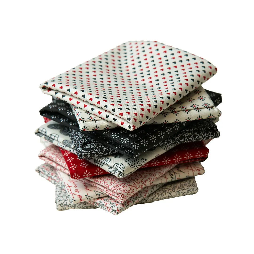 Flirt Fat Quarter Bundle - Set of 10 Linda's Electric Quilters