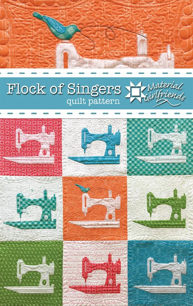 Flock of Singers Quilt Pattern - Linda's Electric Quilters