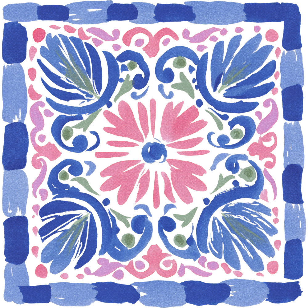 Floral Kaleidoscope Fabric Panel 35