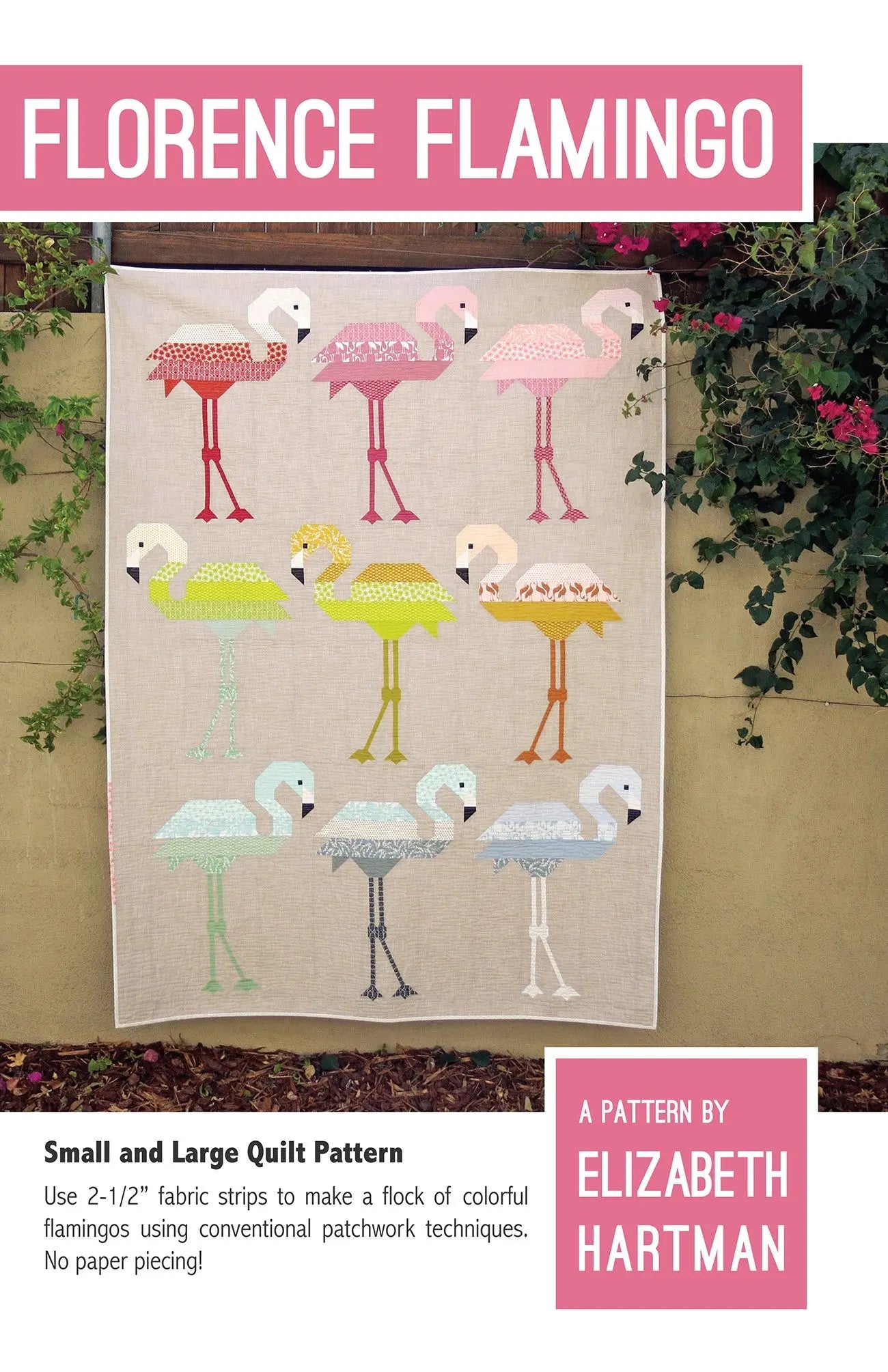 Florence Flamingo - Linda's Electric Quilters