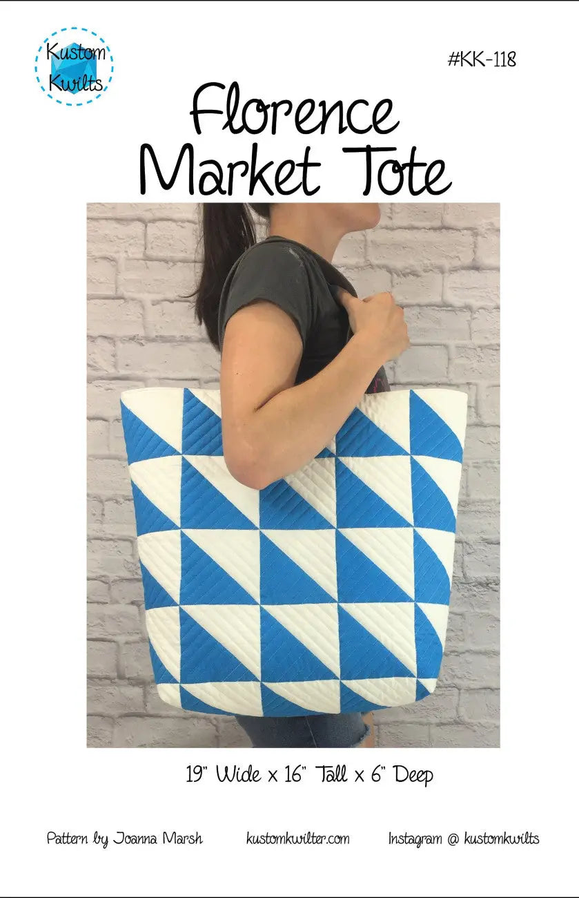 Florence Market Tote - Linda's Electric Quilters