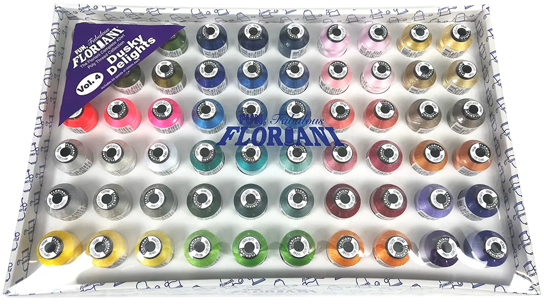 Floriani 60 Thread Colors - (Vol 4 of 6) Rnk Distributing