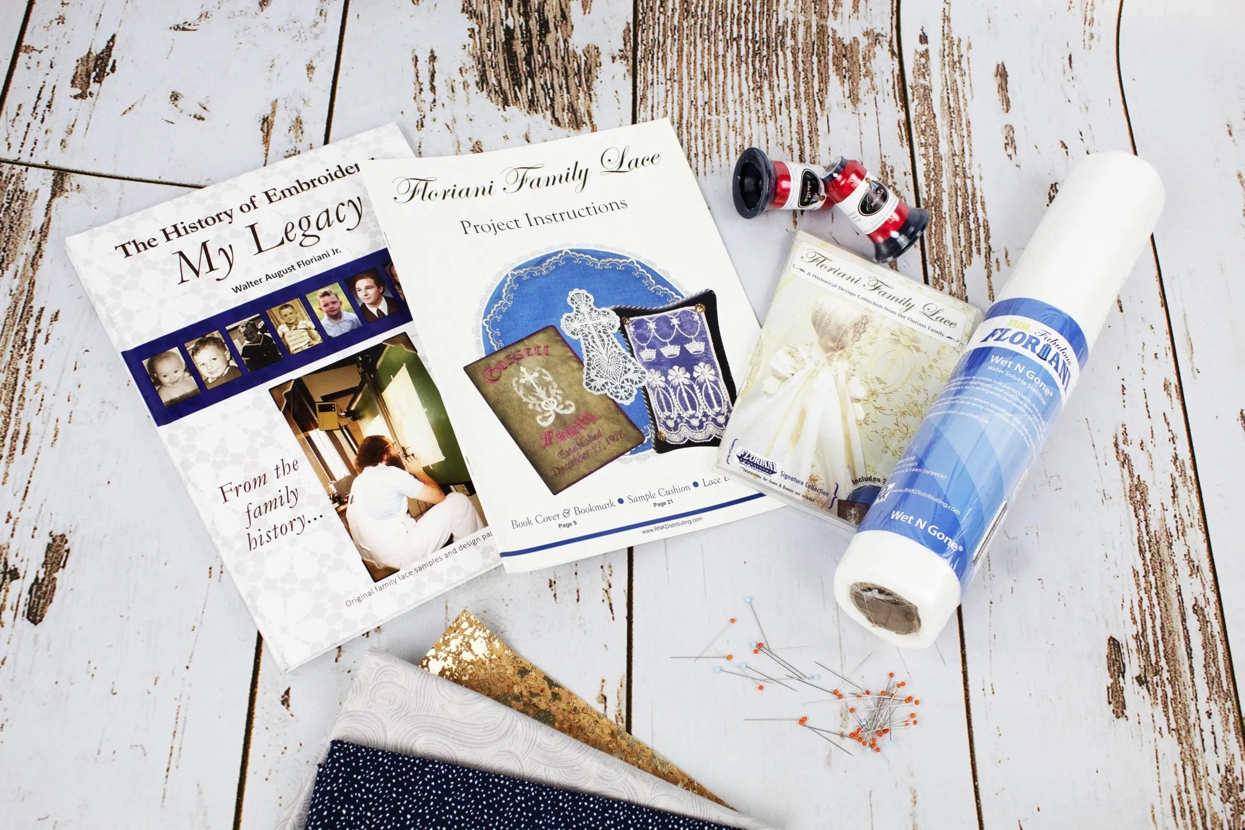 Floriani Family Lace Mini Bundle - Linda's Electric Quilters