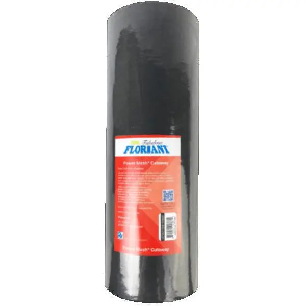 Floriani Power Mesh - Onyx - 20" x 100 yds ~ Commercial - Linda's Electric Quilters