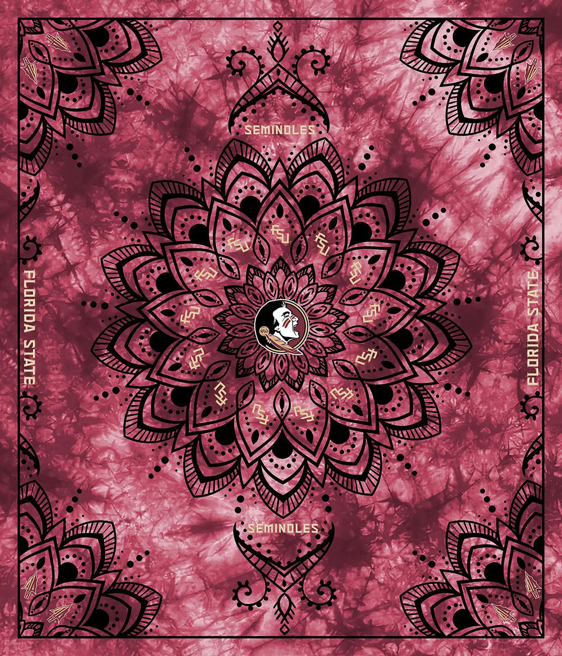 Florida State Collegiate Tapestry-48in x 56in Checker Distributor