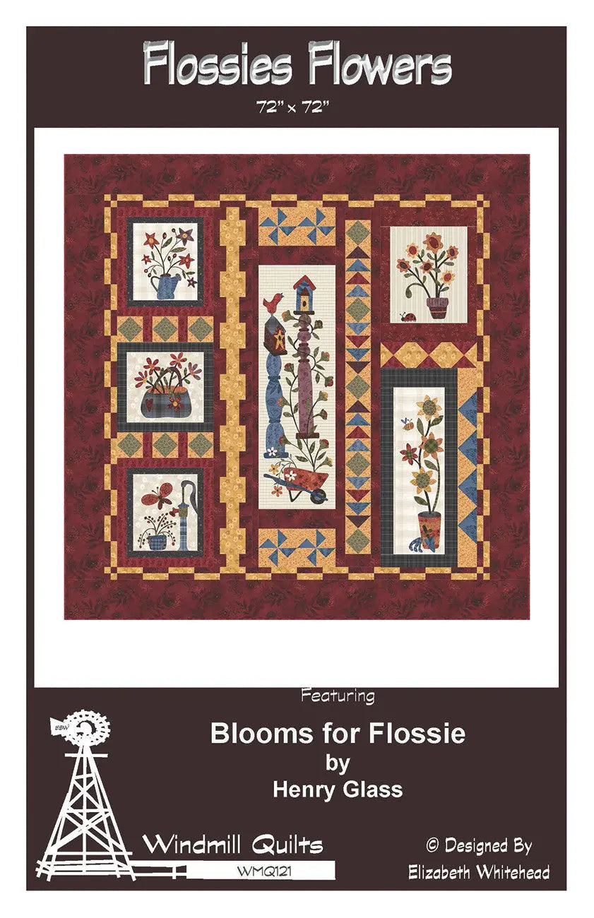 Flossies Flowers - Linda's Electric Quilters